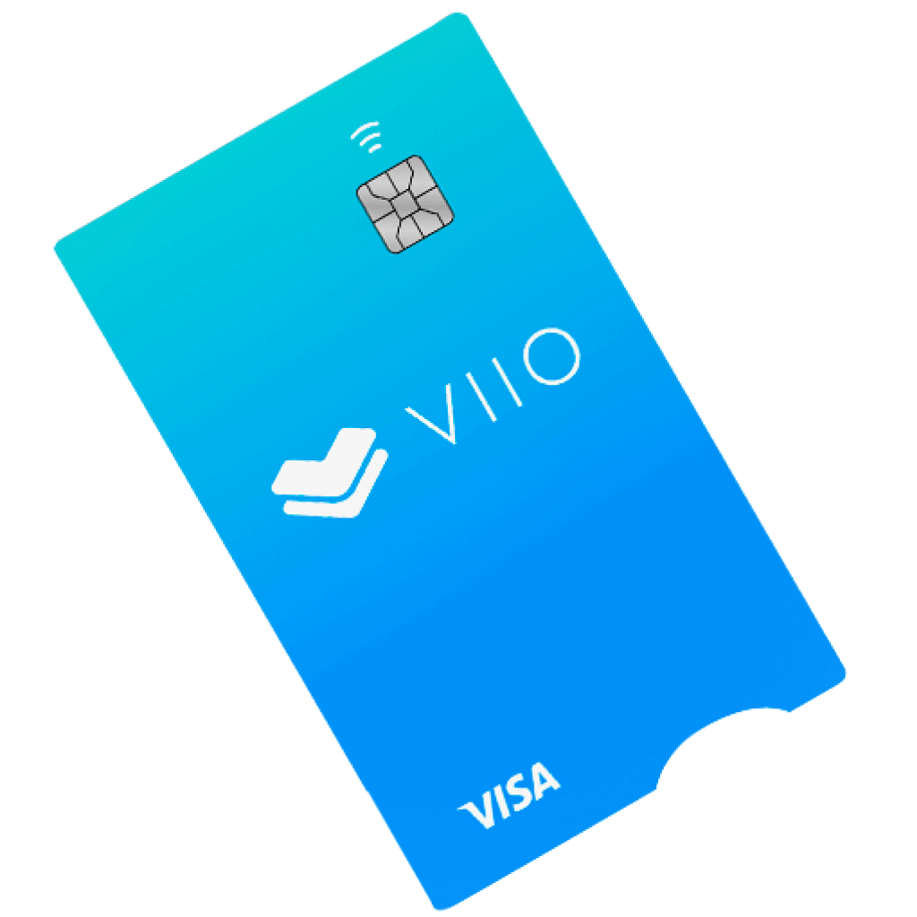 Tarjeta en dólares USDC VIIO con respaldo Visa — física y virtual para gastar globalmente